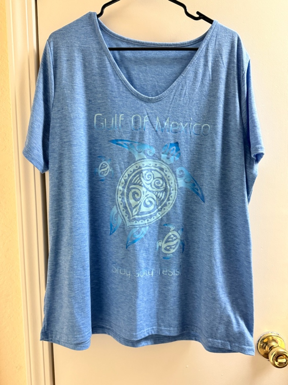 Gulf of Mexico Blue Short Sleeve Graphic Tee
